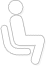 Ławka z ergonomicznym oparciem. ergonomia