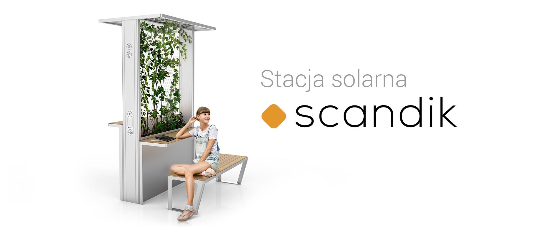 Miejska stacja solarna Scandik