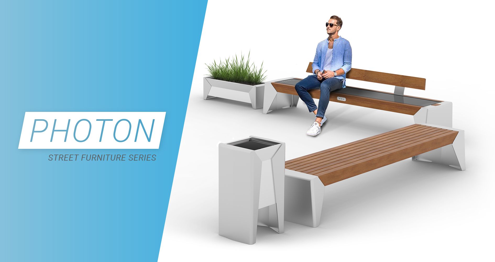 Photon - street furniture series Photon series of street furniture by ZANO