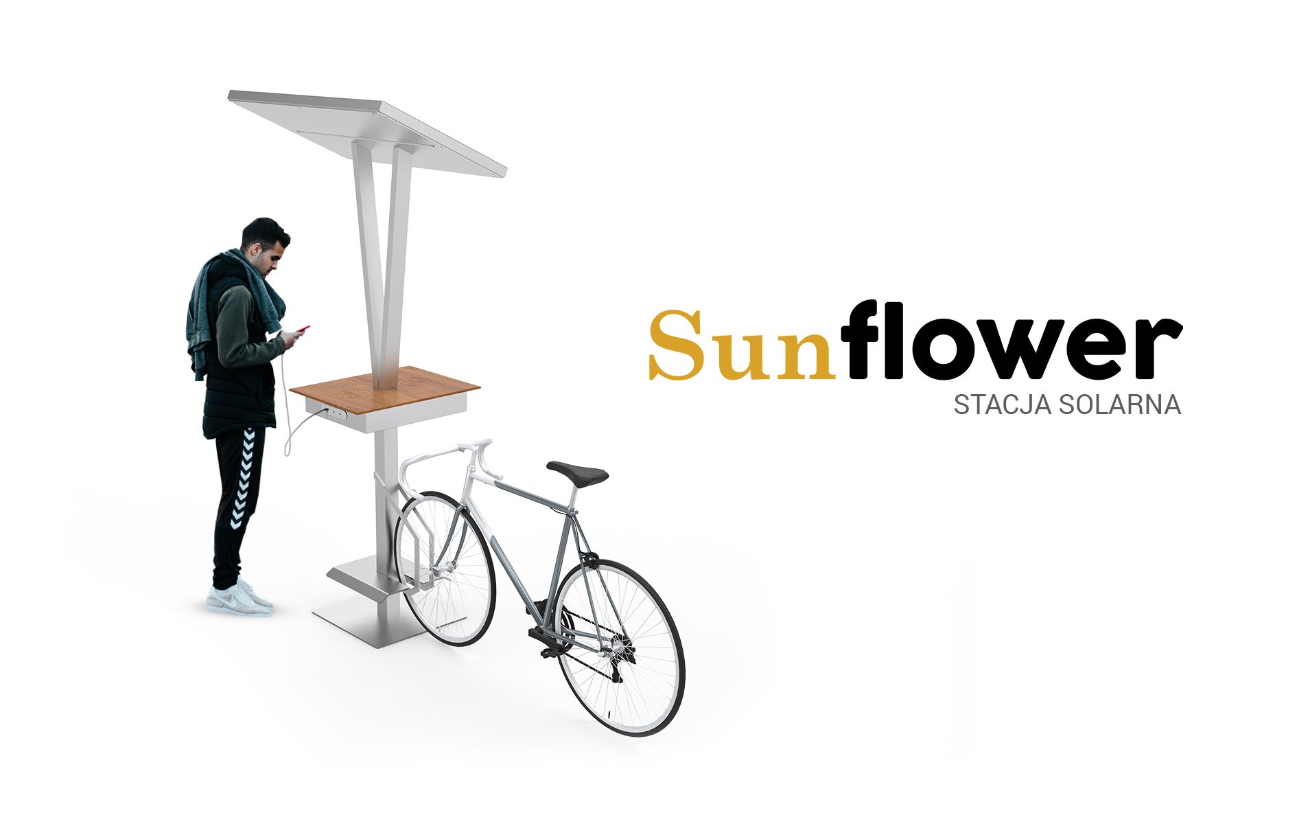 Sunflower stacja solarna | ZANO Smart City Sunflower stacja solarna | ZANO Smart City