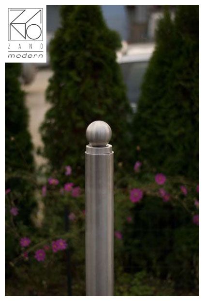 separating stainless steel bollards