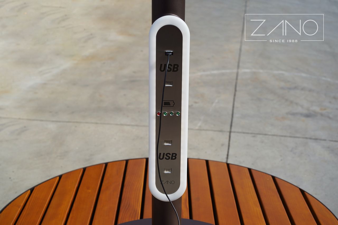 Panel USB stacja ładowania urządzeń mobilnych