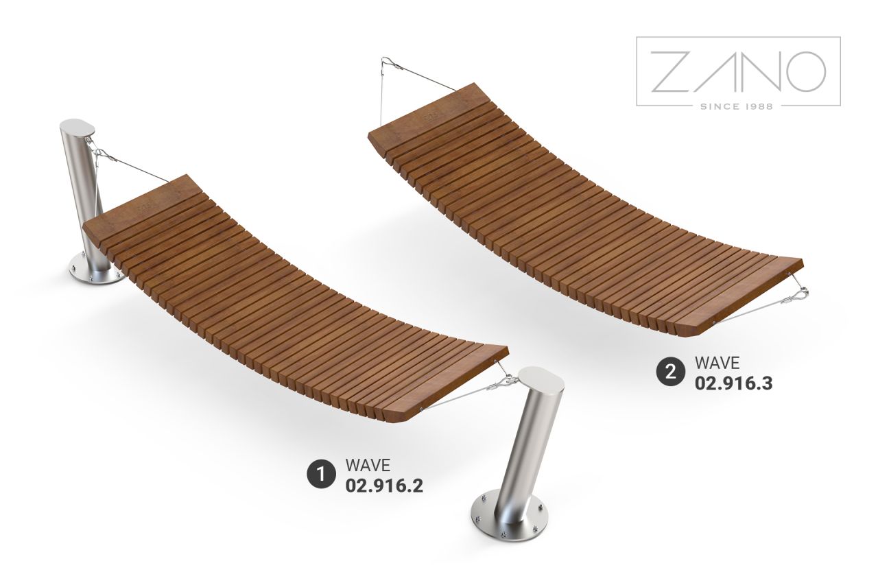 Hamaki WAVE | ZANO Meble Miejskie