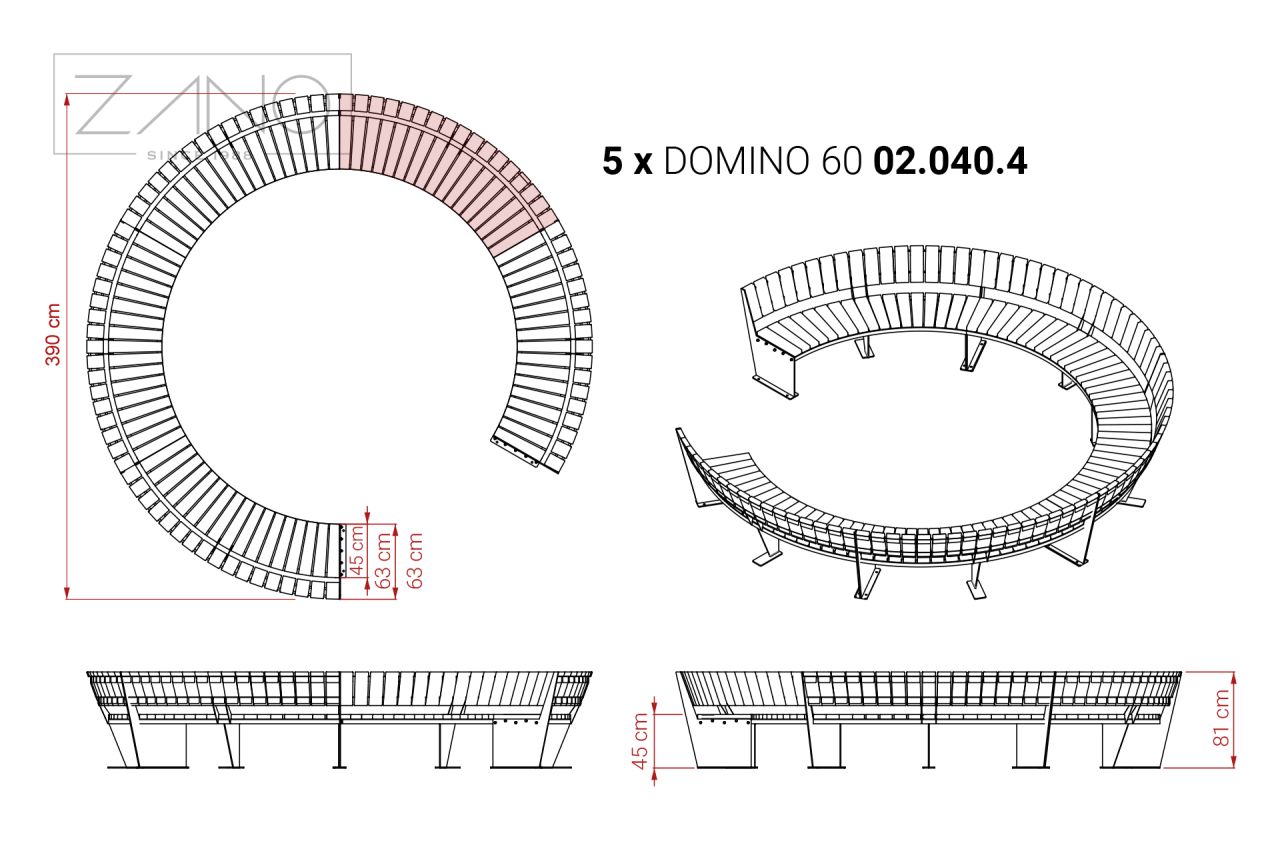 Domino 60 | wymiary