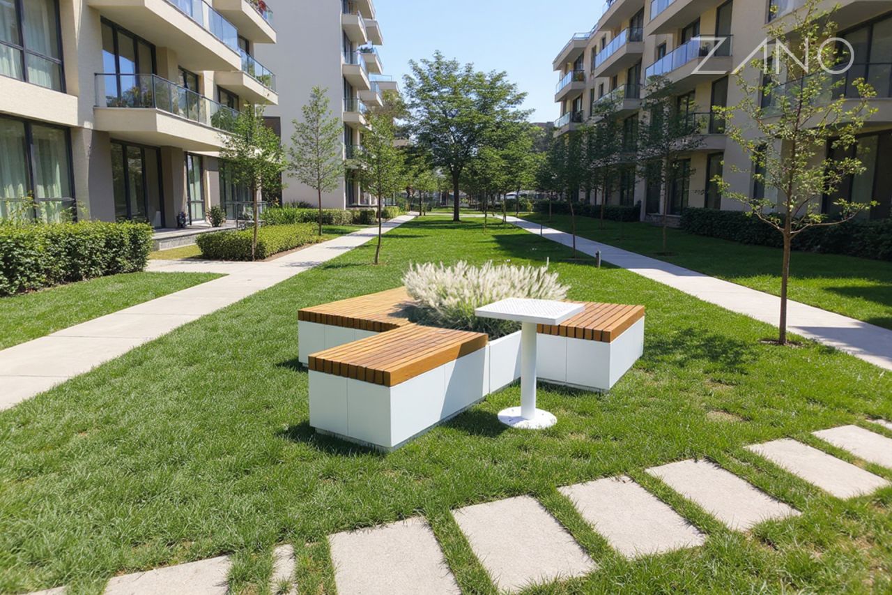 Modular park furniture
