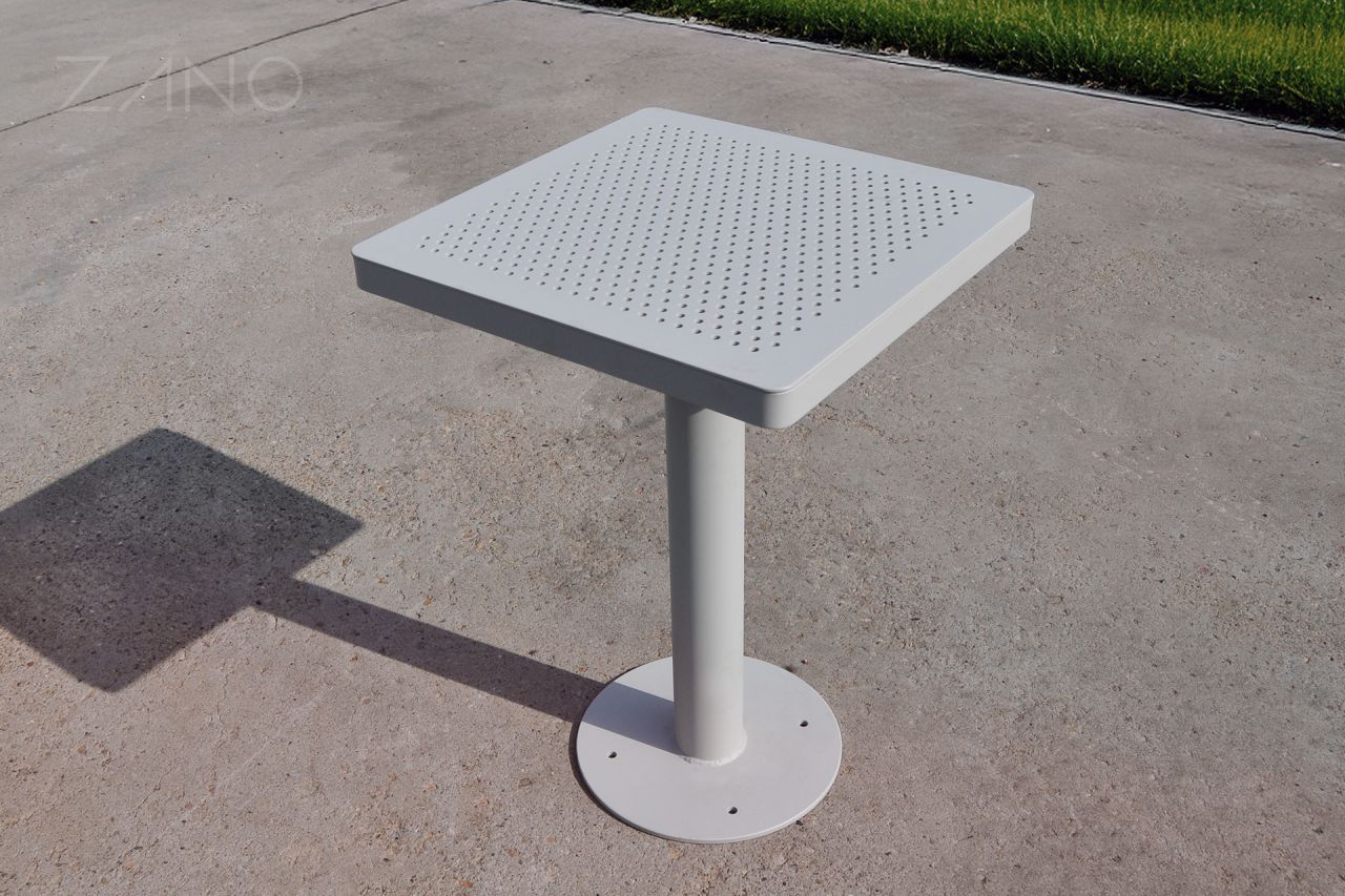 Table Scandik 13.046.1.P painted light grey