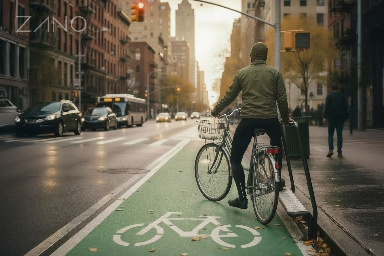 Support for cyclists