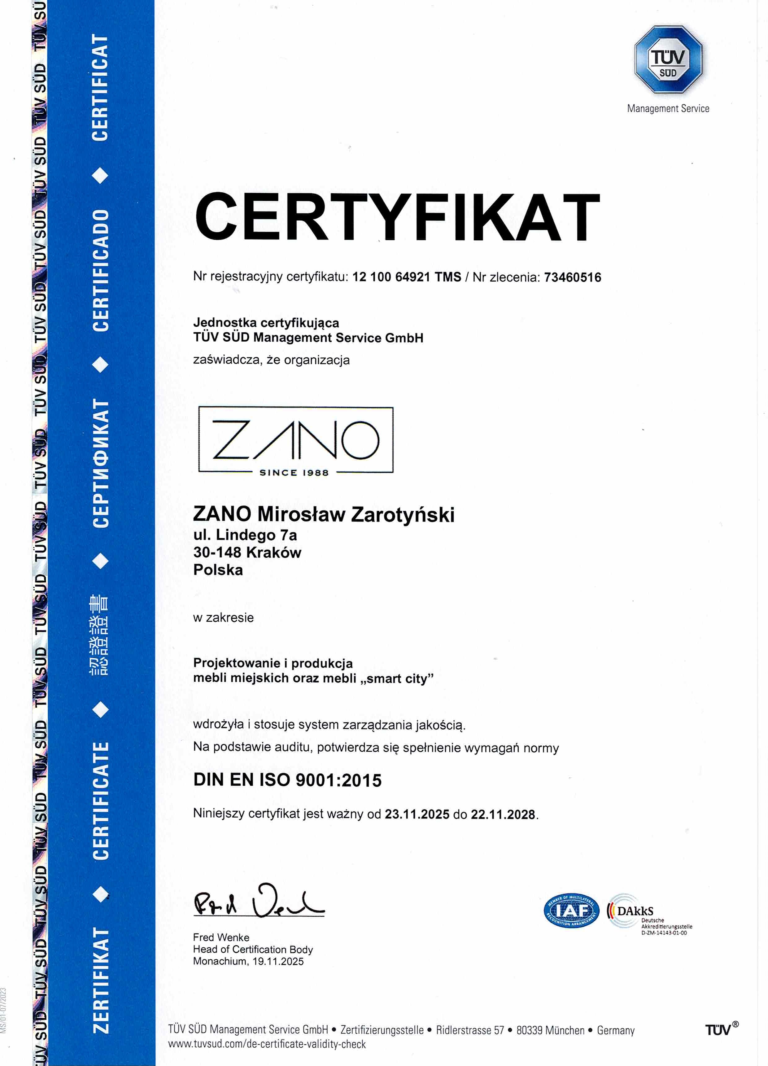 TUV ISO 2026 PL