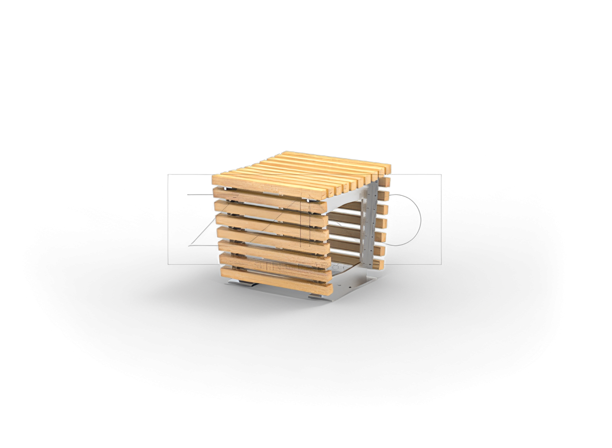 Stylowe siedzisko miejskie | linia Flash | ZANO Mała Architektura