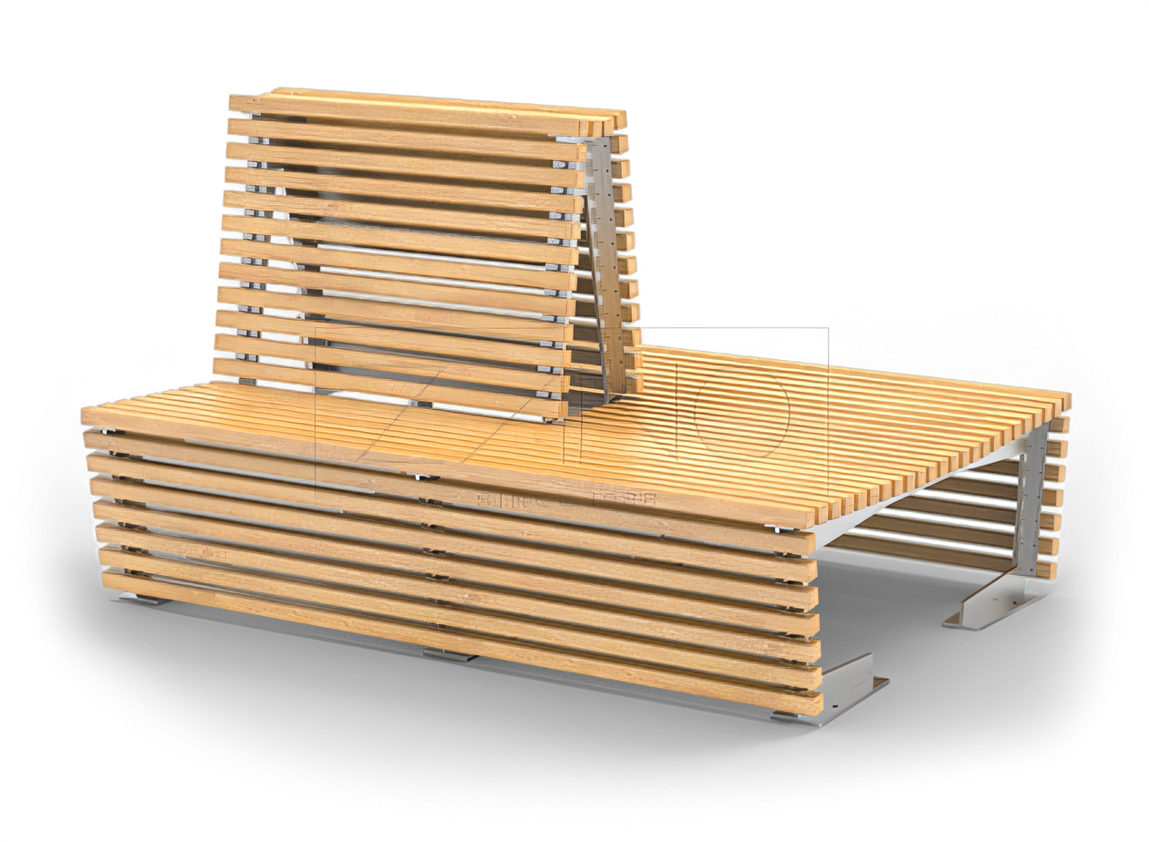 Ławki miejskie zewnętrzne i wewnętrzne