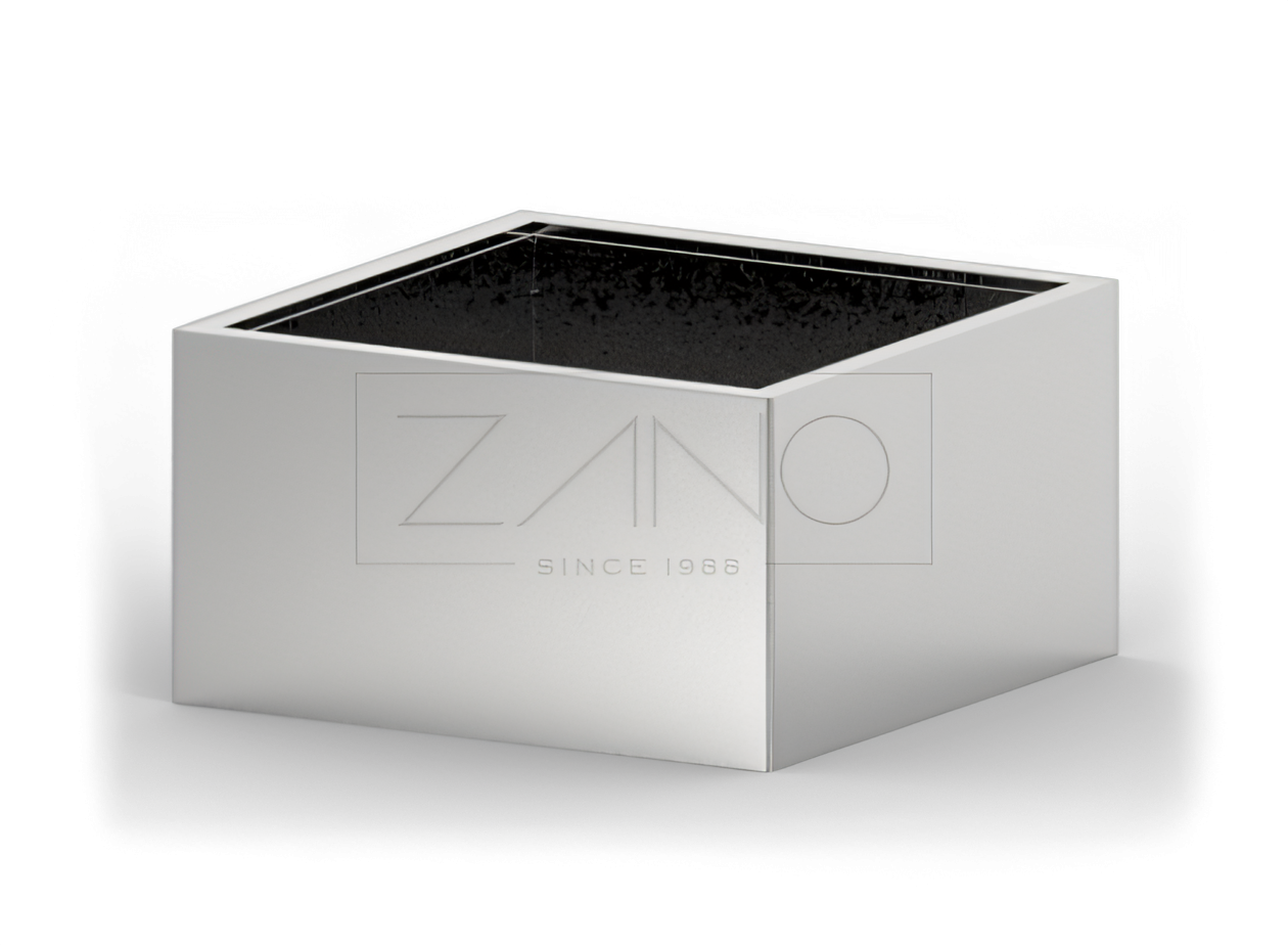 Donica dla przestrzeni miejskich ze stali nierdzewnej Donica dla przestrzeni miejskich ze stali nierdzewnej