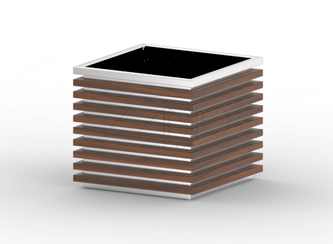 Donica Block 06.042.L stal nierdzewna