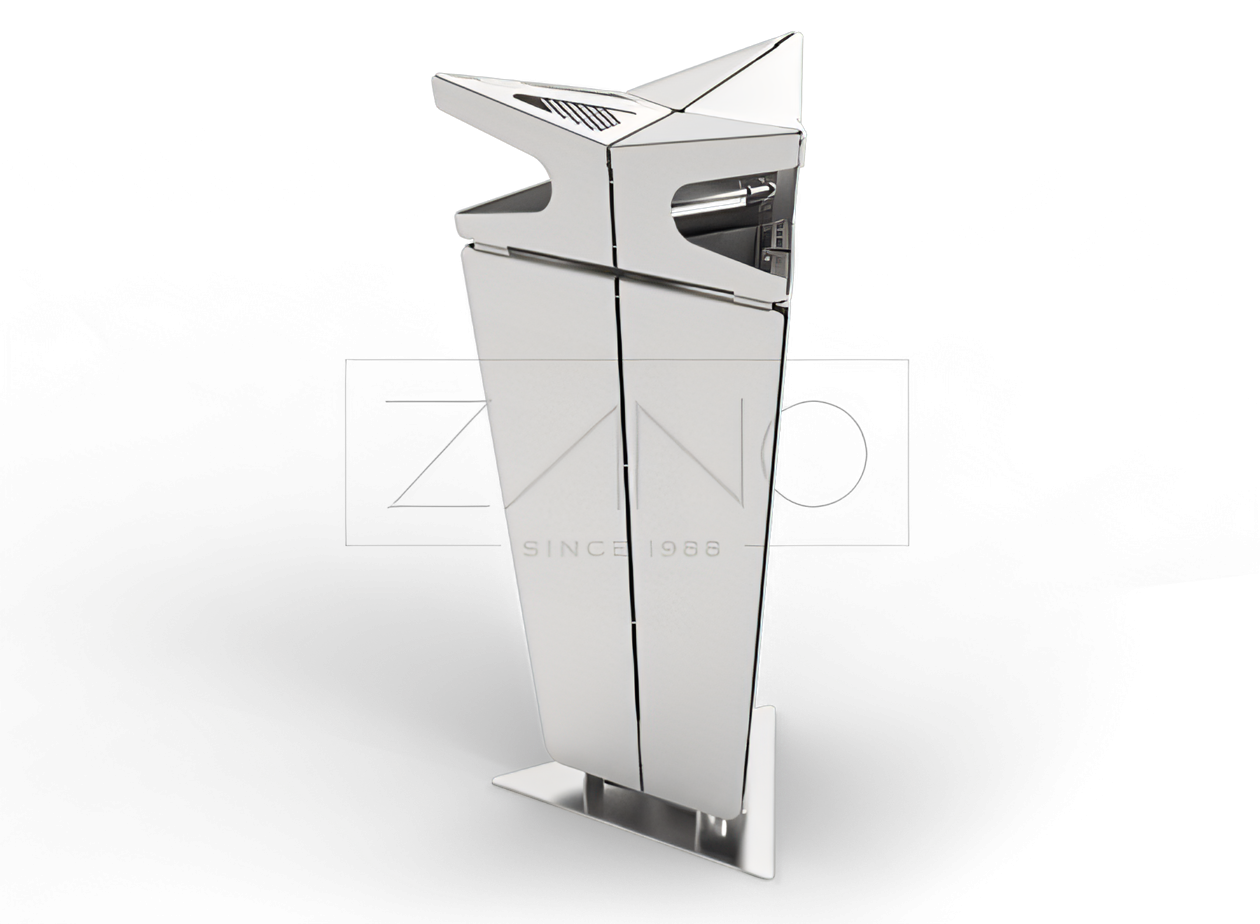 Modularny kosz na śmieci z popielnicą