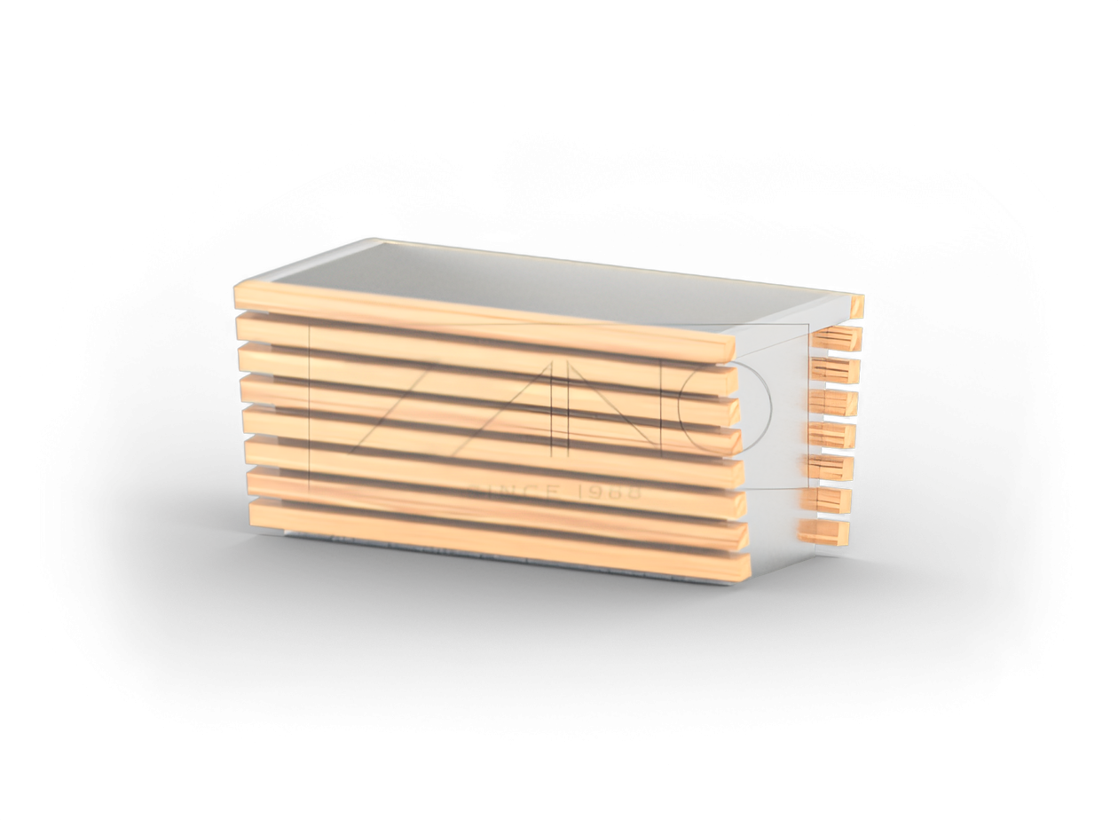 Nowoczesna i elegancka donica ze stali nierdzewnej i drewna