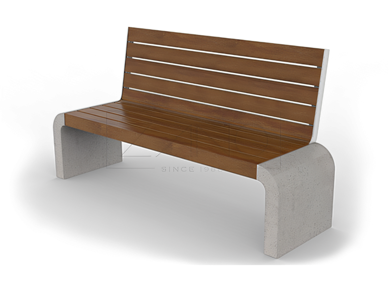 Gravis betonowe ławki uliczne