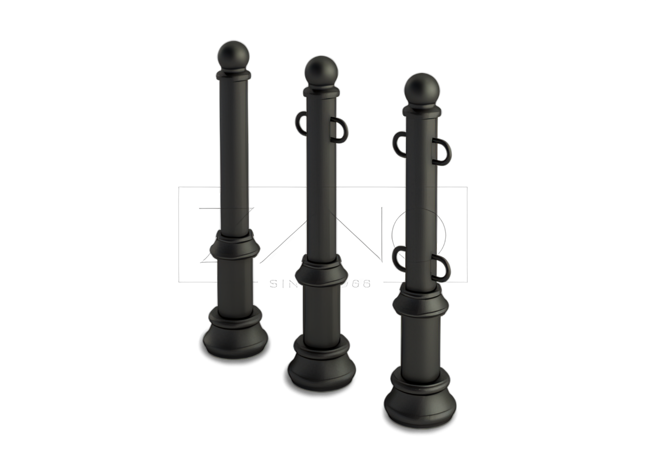 metalowy słupek stalowy masywne słupki stalowe