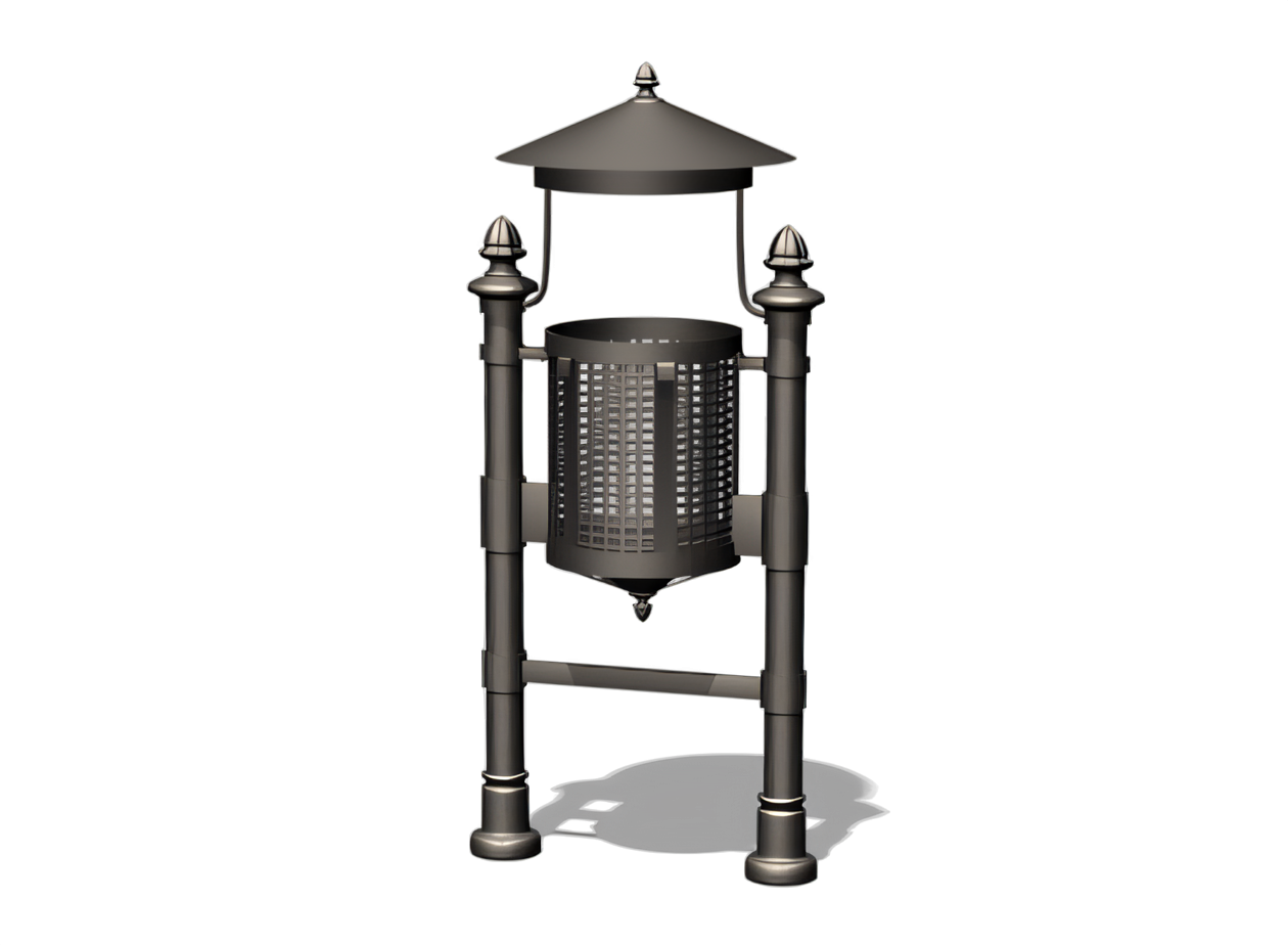 miejskie, parkowe kosze na śmieci