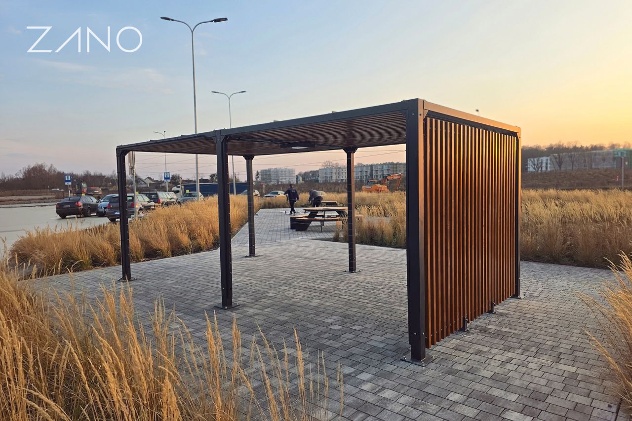 Pergola - schronienie przed słońcem