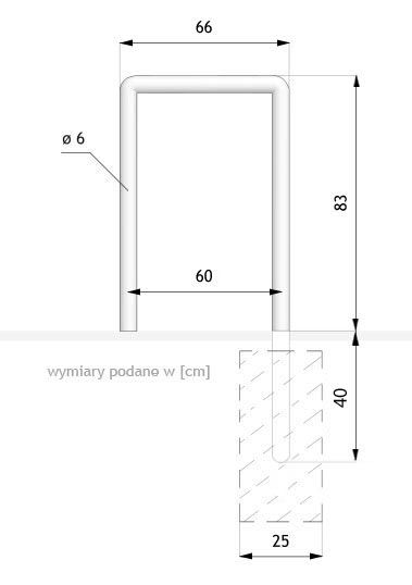 05.020 bicycle rack- drawing