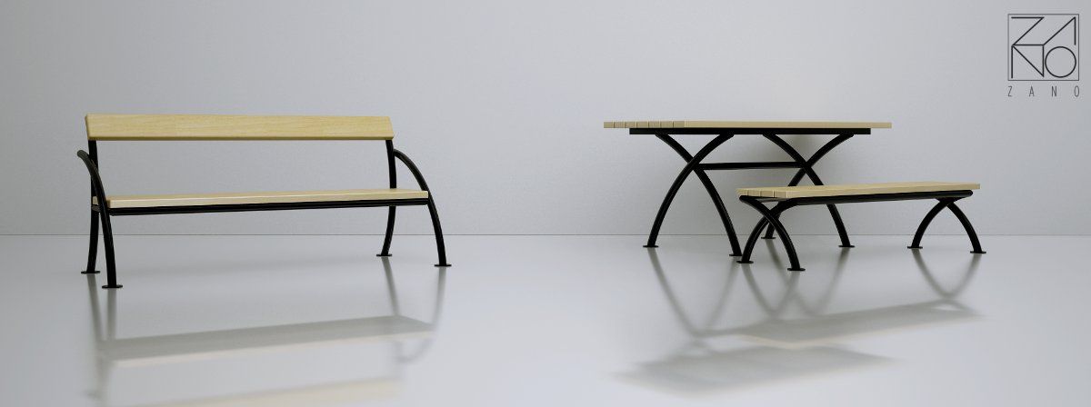 The Flex line of street furniture