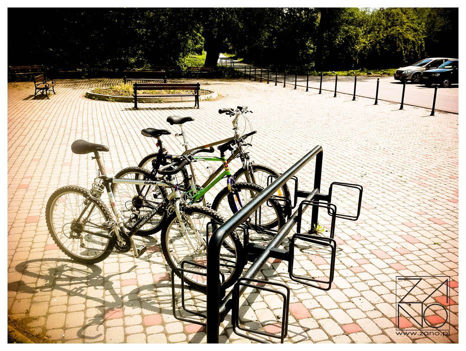 Functional bike parkings