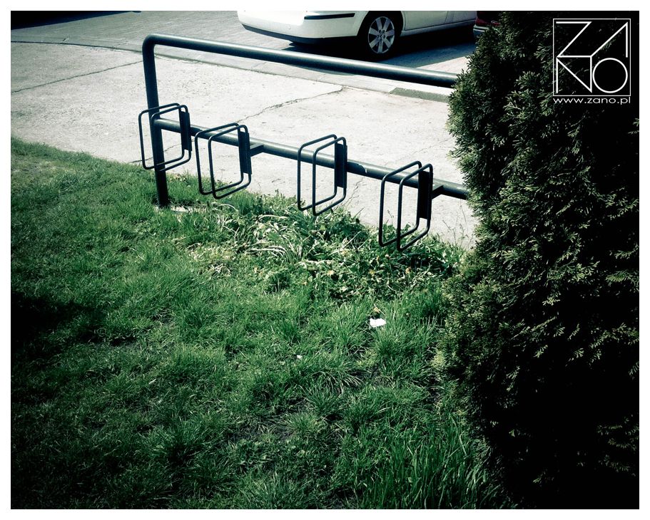 Bike racks made of carbon steel