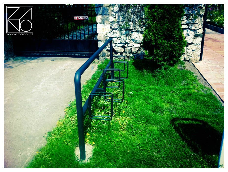 Functional bicycle rack for every types of bikes