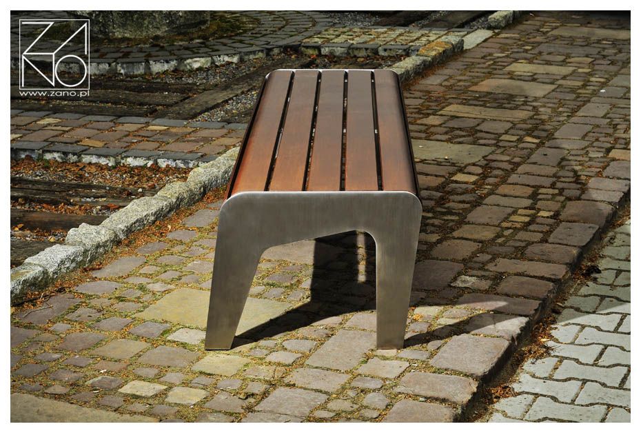 ławki ze stali nierdzewnej