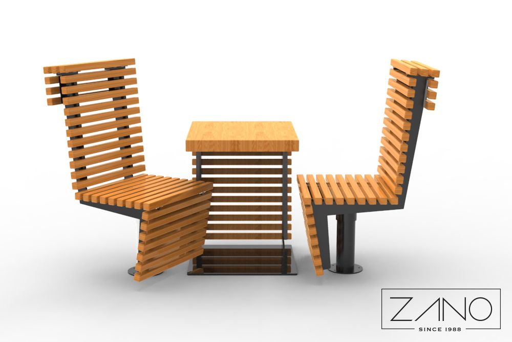 tables d’extérieur pour collectivité
