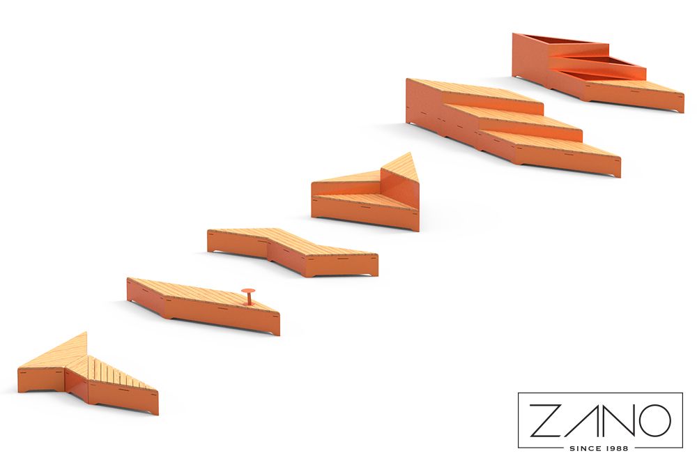 Przykładowe kompozycje elementów Origami