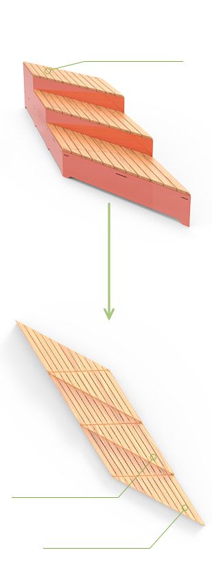 kompozycja-lawek-origami-trybuna