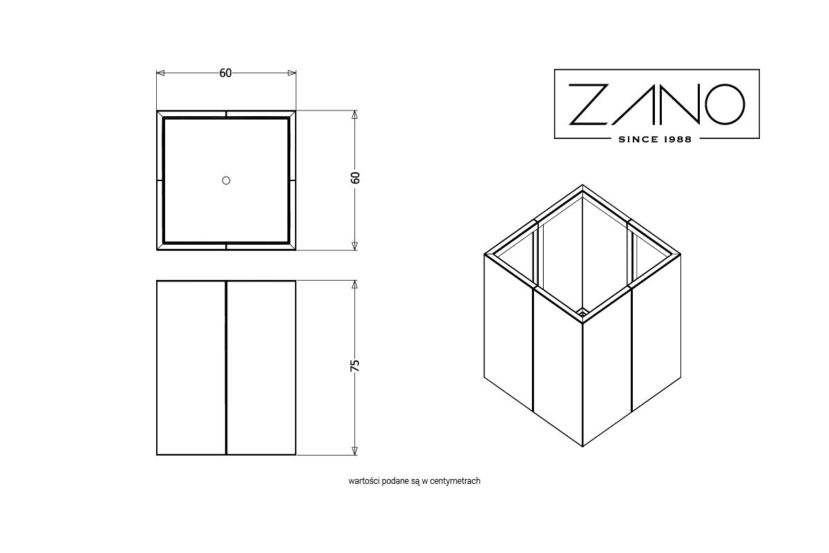 Jardinière Agawa | ZANO Mobilier urbain