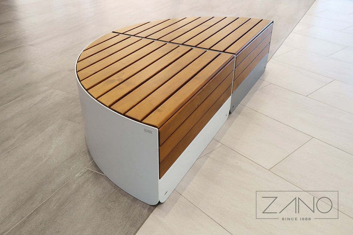 Nowoczesne ławki miejskie | Modularna konstrukcja - możliwość łączenia ławek