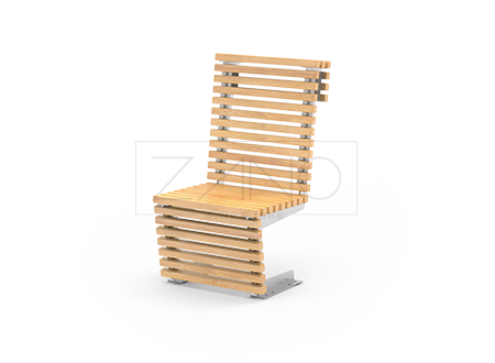Krzesło obrotowe ze stali nierdzewnej