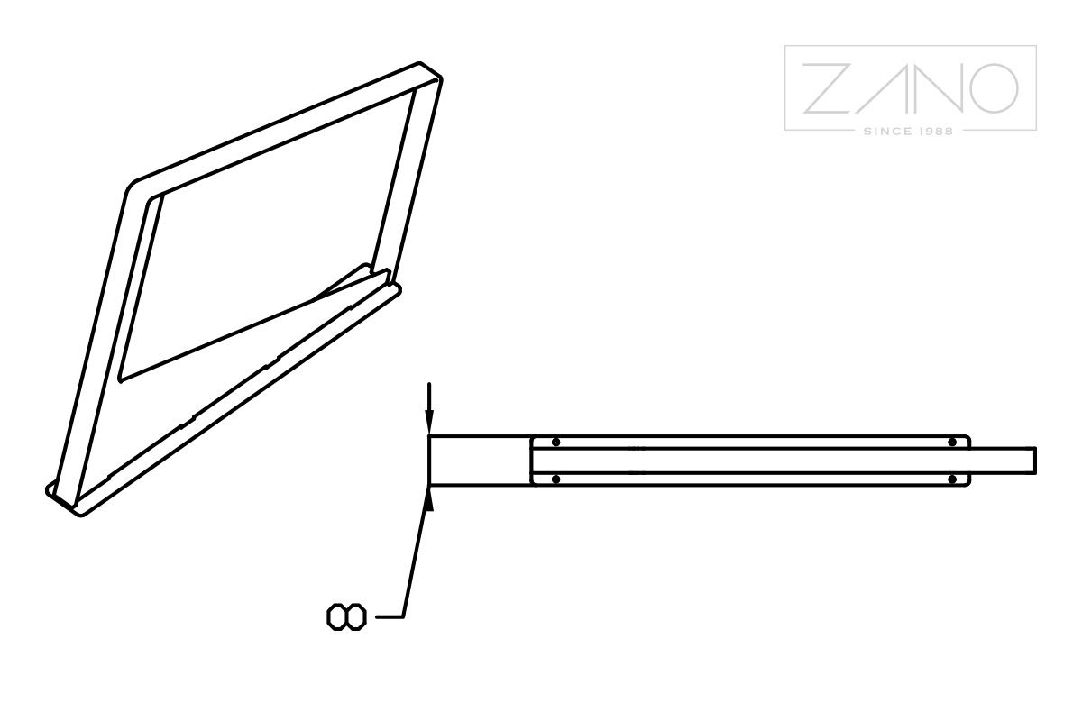 Stacionnement pour vélo Pract | ZANO Mobilier urbain