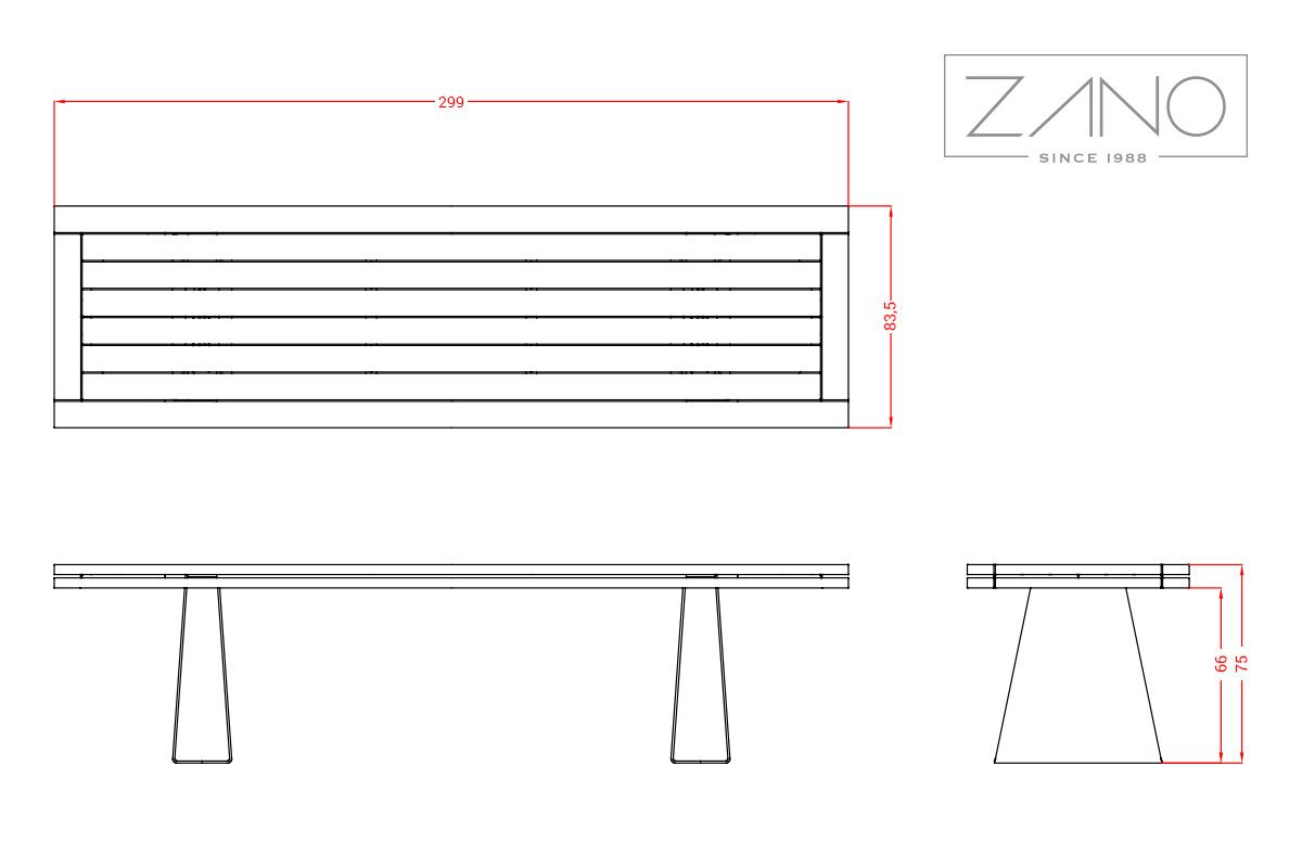 La table moderne Travetto