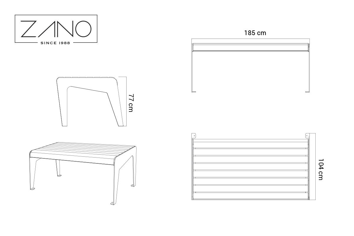 Mesa Soft dimensiones