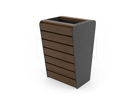 Soft litter bin with ashtray 03.012.2