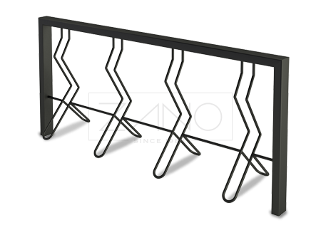 nowoczesne stojaki rowerowe