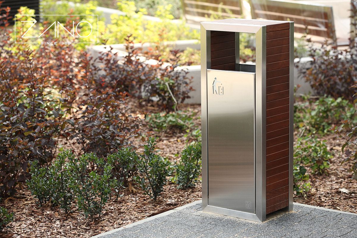 modern litter bin- eco friendly