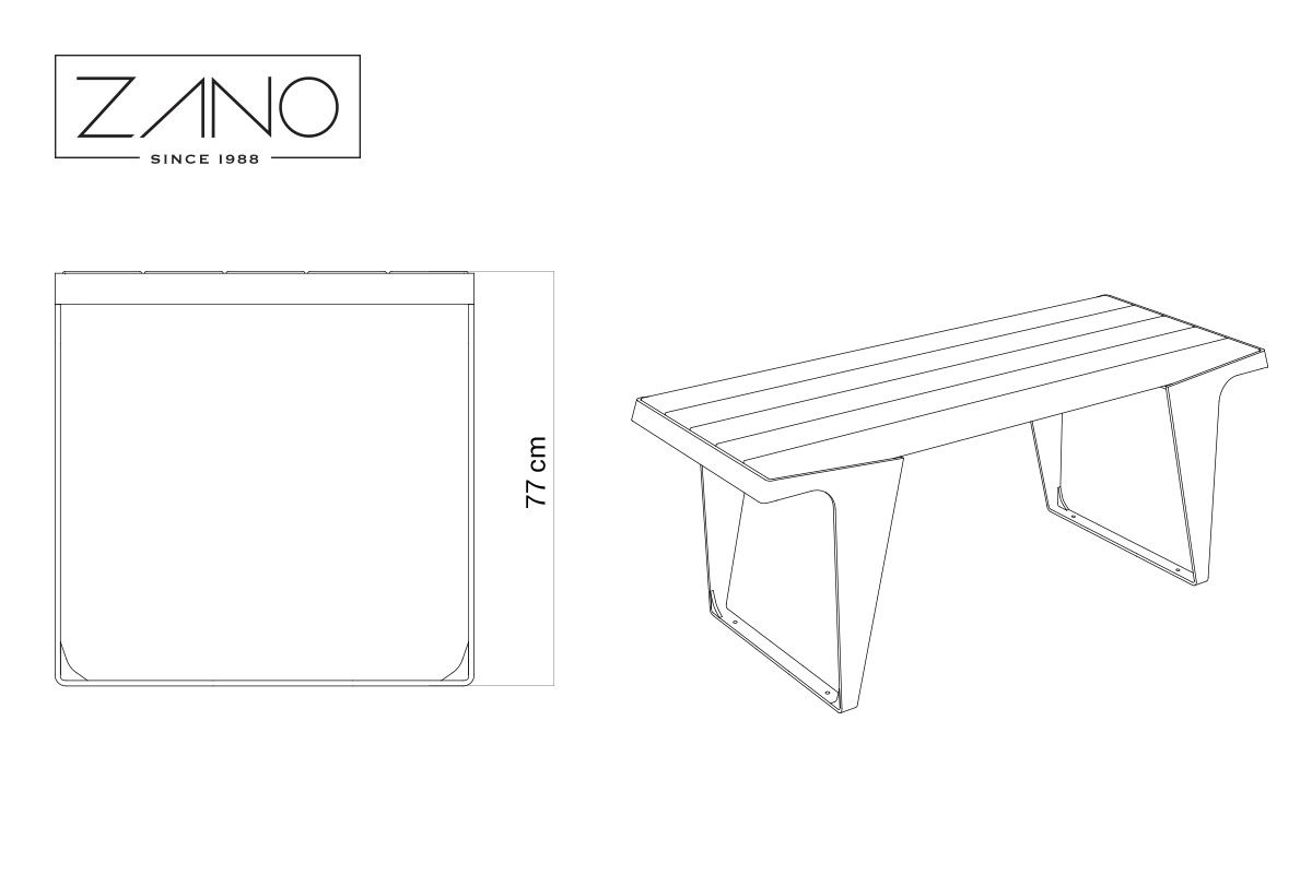 Biker | Table elegant street furniture