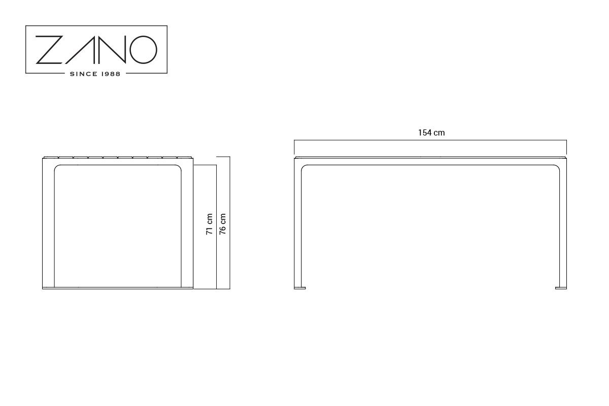 Table Scandik 13.046 | ZANO Mobilier urbain