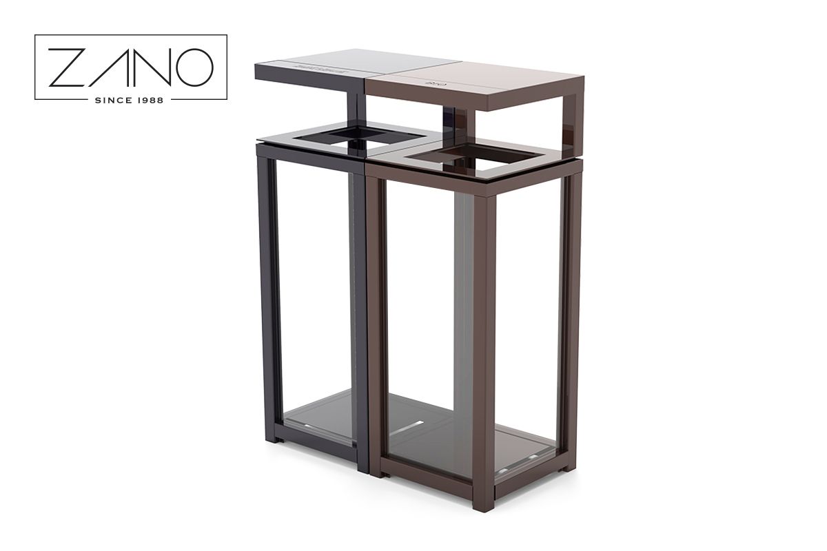 Altus recycling bin made of carbon steel