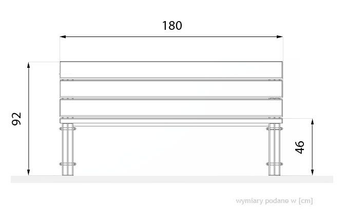 ławka tristad 02.022