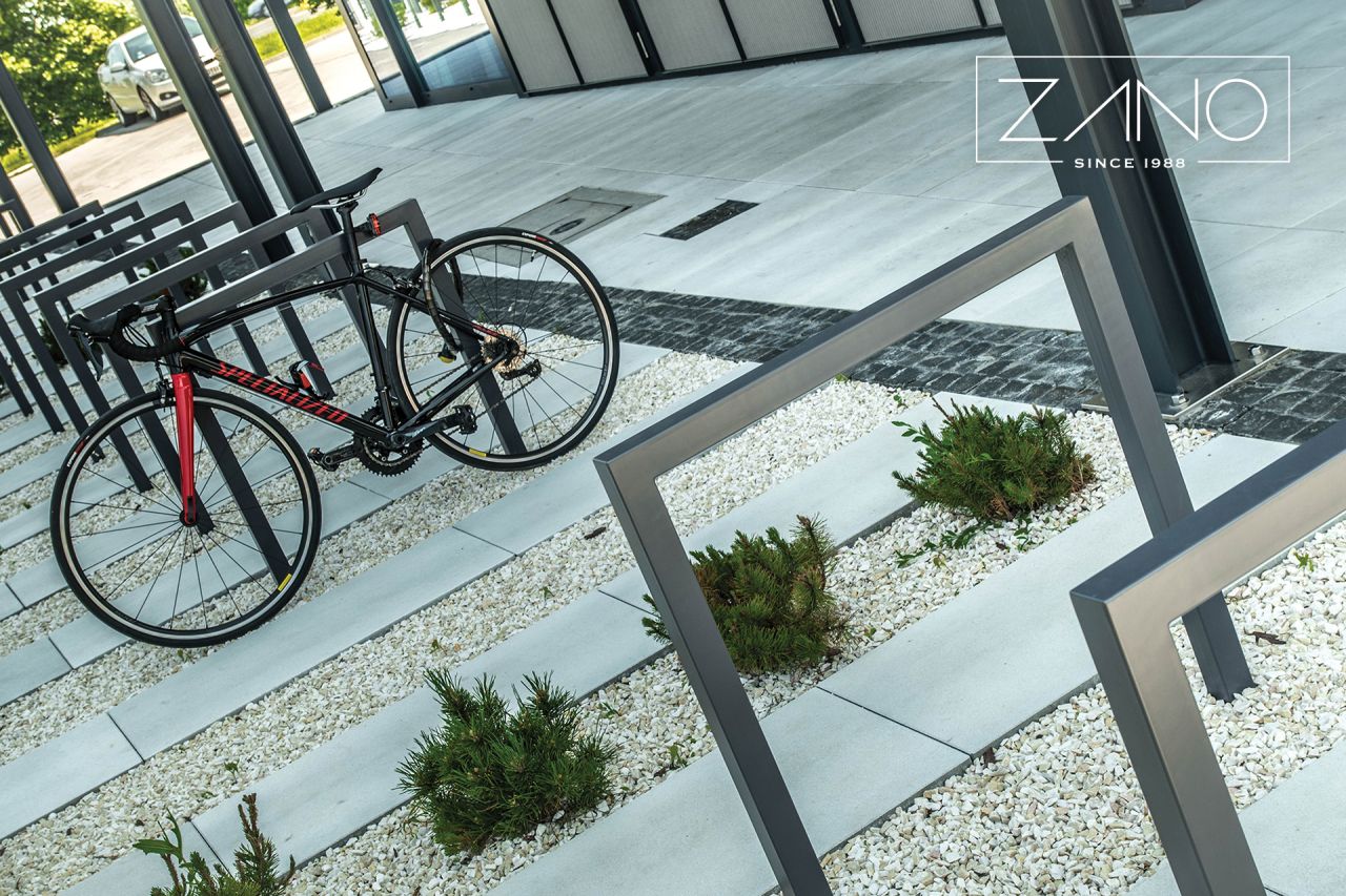 Porta stojaki rowerowe ze stali nierdzewnej