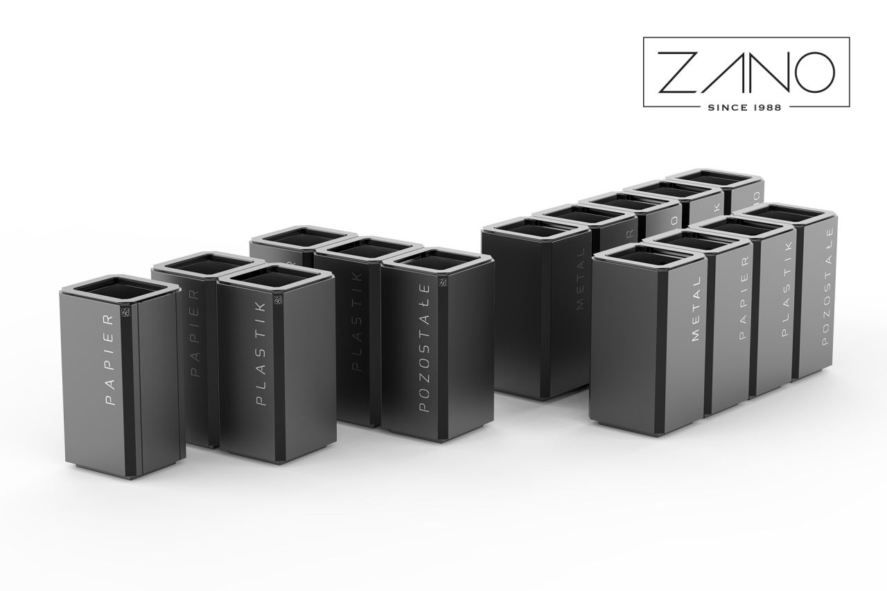 Kosze Linia Stilo | Zano Street Furniture