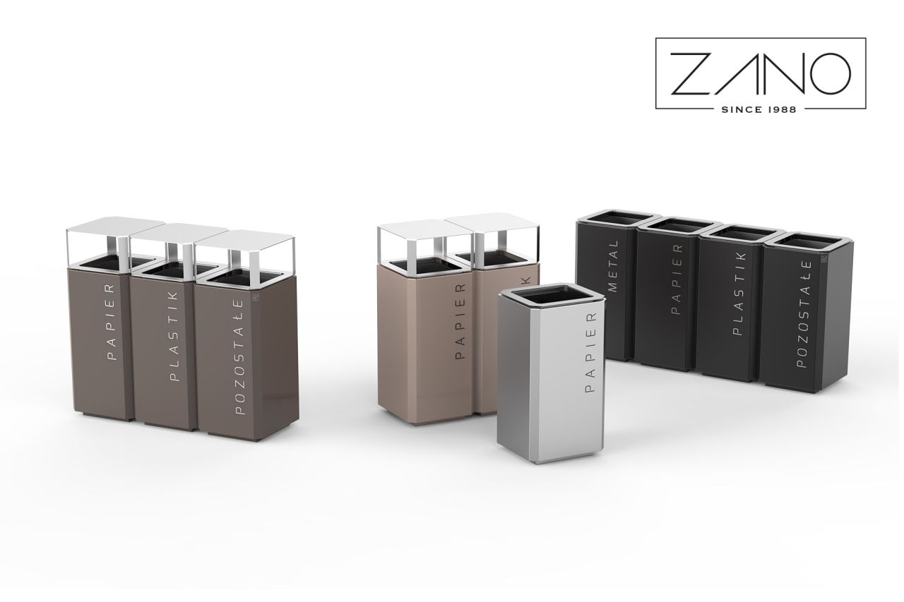 Kosze Linia Stilo | Zano Street Furniture