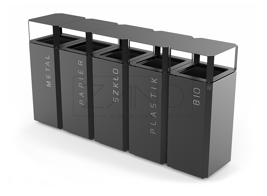 Recycling bin Stilo 15.548.1