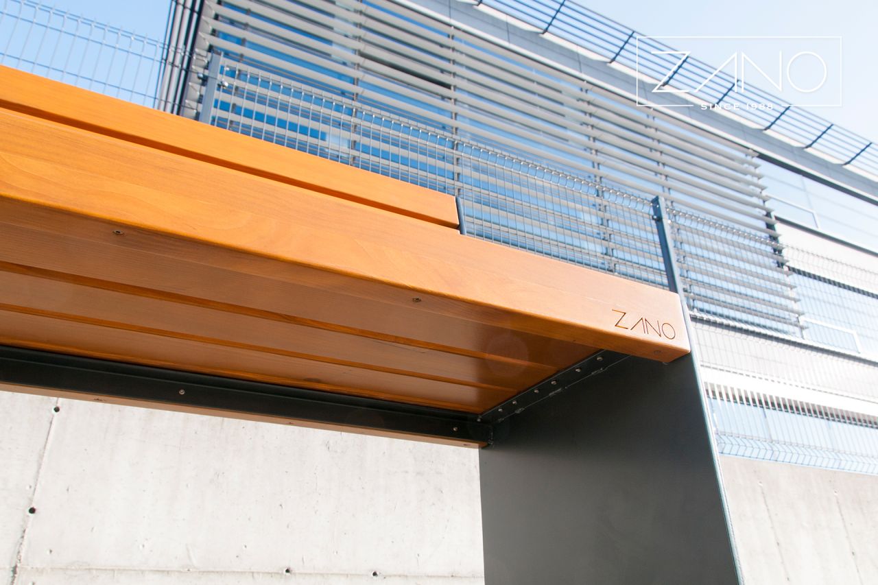 Ławka miejska Simple od ZANO Mała Architektura