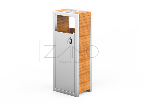 Pavo Litter Bin with ashtray 03.063.2